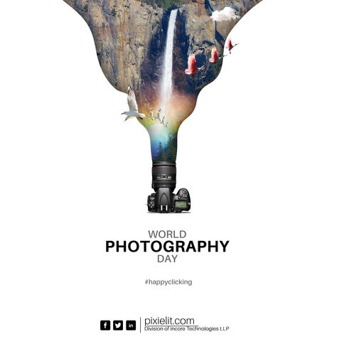 Photography Day Poster Design, Photography Day Creative Ads, World Photography Day Creative Ads, World Photography Day Creative, World Photography Day Poster, Photography Day Poster, Happy World Photography Day, Photography Ads, Blank Backgrounds