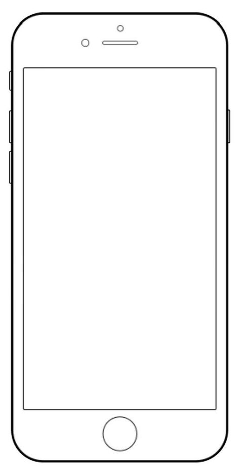 iPhone Template Cellphone Gadget Template | Phone template, Back to school art, Templates Phone Messages Template, Cell Phone Template Free Printable, Iphone Printable Template, Phone Craft For Kids, Paper Duck Phone, Phone Printable Template, Paper Phone Template, Cellphone Template, Phone Drawing Reference