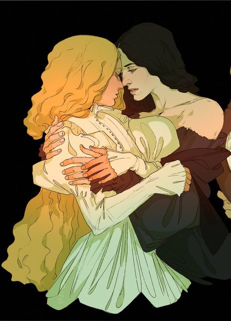 Lizzy Aesthetic, Sapphic Vampire, Carmilla Vampire, Lesbian Vampire, Sapphic Art, Crimson Peak, Lesbian Art, Vampire Art, Queer Art