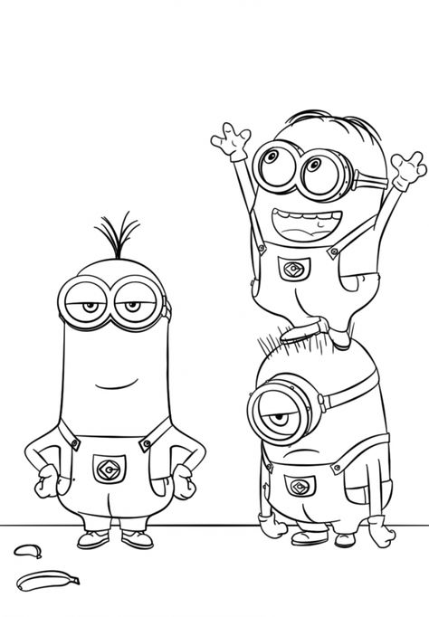 Minion Coloring Pages - Worksheet School Minion Coloring Pages, Pikachu Coloring Page, Minions Coloring Pages, Minion Christmas, Minecraft Coloring Pages, Cartoon Coloring, Rainbow Canvas, Cars Coloring Pages, Coloring Page Ideas