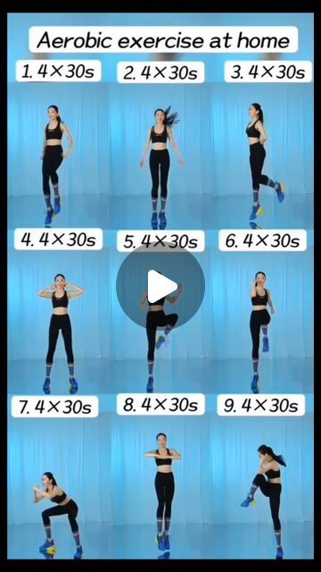 Weight Loss By Maria | Women Fitness | Home Workouts on Instagram: "Aerobic exercise at home 🏋🚴💪 for 1 hour!  3 times and 20 repeatation... .  .  .  Follow for more tips:- @women_fitness93 . . .   #fitnessjourney #weightlosstransformation #weightlosstips #beforeandafter #weightloss #weightlosssupport #weightlosstransformations #healthylifestyle #beforeandafterweightloss #losingweight #weightlossjourney #weightlossgoals #transformation #weightlossmotivation #weightlossbeforeandafter #instagram #instagramreels #fitness #transformation #trending #fatburner #fatburningworkout #reels" Aerobic Exercise At Home, Exercise At Home, Daily Workouts, Aerobic Exercise, Fat Burning Workout, Instagram Bio, Fitness Transformation, Transformation Body, Daily Workout