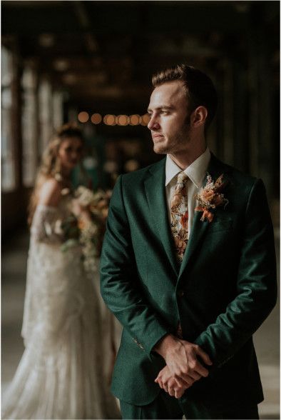 Emerald Green Suits, Green Suits, Fall Groom, Green Suit Men, Suit For Men Wedding, Green Wedding Suit, Wedding Tux, Wedding Suits Groom, Green Suit