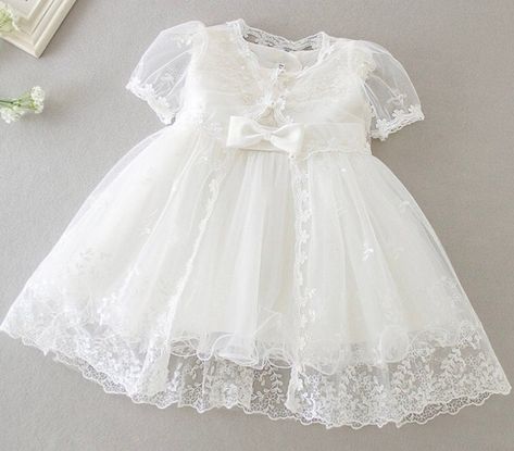 Girls Christening Dress, Christening Outfit Girl, Baptism Dresses, Christening Dress Baby Girl, Baby Baptism Dress, Girls Baptism Dress, White Baby Dress