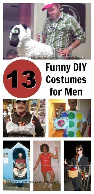 funny adult Halloween costumes Halarious Costumes Funny Halloween, Funny Mens Costumes Diy, Funny Mens Halloween Costumes Hilarious, Quick Halloween Costumes Men, Funny Male Halloween Costumes, Halloween Costumes Funny Hilarious, Funny Halloween Costumes For Guys, Funny Mens Halloween Costumes, Diy Mens Halloween Costumes Ideas