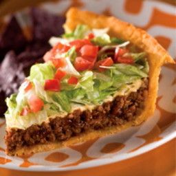 Taco Stroganoff, Crescent Roll Taco Bake, بطاطس مهروسة, Taco Pie, Meat Pie, Good Eat, Think Food, Snacks Für Party, Delicious Pies