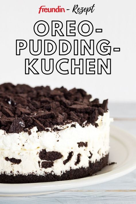 Rezept: Oreo-Pudding-Kuchen ohne Backen Dirt Pudding, Oreo Pudding, Christmas Candy Recipes, Sweets Cake, Easy Baking Recipes, How Sweet Eats, Candy Recipes, Easy Baking, Christmas Desserts