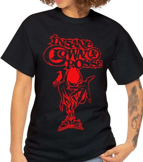 Icp Shirts, Juggalo Family, Clown Posse, Insane Clown Posse, Insane Clown, Latest T Shirt, Shopping Centre, Etsy Business, Sleeveless Tops