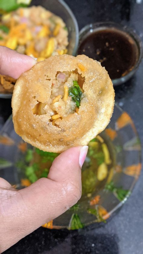 Veg Starter Recipes, Delicious Food Image, Pani Puri, Foreign Food, Vegetarian Fast Food, Delicacy Food, Food Drink Photography, Food Therapy, Starters Recipes