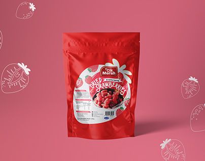 Strawberry Packaging Design, Strawberries Packaging, Strawberry Packaging, Packing Idea, Pill Packaging, Menu Design Layout, Strawberry Snacks, Bakery Packaging Design, Bakery Packaging