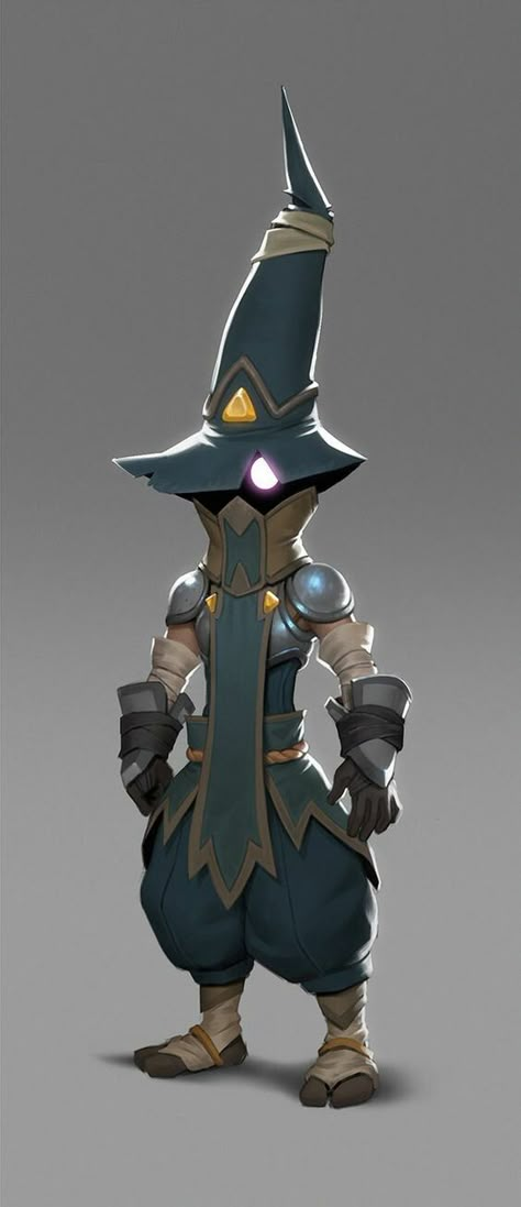 Black Mage Art, Wizard Reference, Warforged Wizard, Wizard Concept Art, Warforged Art, Mage Concept Art, Mage Character Art, Halfling Wizard, Anime Wizard