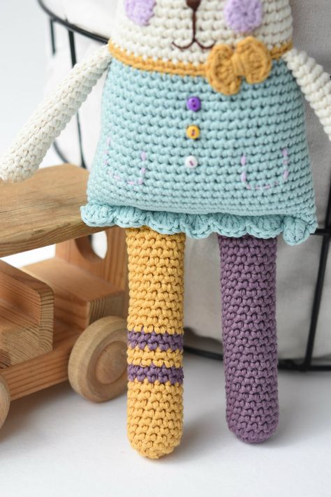 Crochet Rag Doll, Rag Doll Tutorial, How To Cat, Gallery Ideas, Cat Amigurumi, Crochet Dolls Free Patterns, Pola Amigurumi, Baby Knitwear, Knitted Baby Clothes