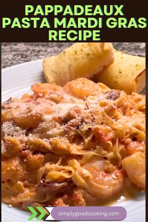 Pappadeaux Pasta Mardi Gras Recipe Pappadeaux Pasta Mardi Gras Recipe, Pasta Mardi Gras Pappadeaux Recipe, Pappadeaux Recipe Copycat, Mardi Gras Pasta Recipe, Mardi Gras Pasta, Mardi Gras Recipe, Cajun Seafood Pasta, Pappadeaux Recipe, Longhorn Steakhouse Recipes