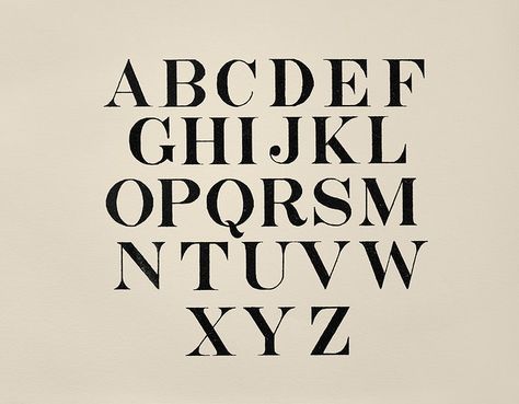 Roman fonts from Draughtsman's Alphabets by Hermann Esser (1845–1908). Digitally enhanced from our own 5th edition of the publication. | premium image by rawpixel.com Cute Fonts Alphabet, Condensed Font, Font Guide, Roman Fonts, Free Logo Templates, S Alphabet, Font Alphabet, Gothic Fonts, Art Journal Therapy