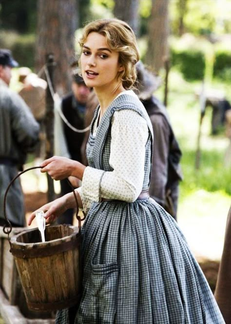 Gaun Abad Pertengahan, Kiera Knightly, Keira Knightly, Keira Knightley, Movie Costumes, Historical Costume, Historical Dresses, Period Dramas, Pride And Prejudice