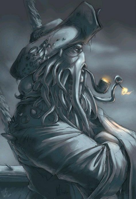 Davy Jones Pirates, Pirate Of The Caribbean, Pirates Of Caribbean, Kaptan Jack Sparrow, A Pirates Life For Me, Pirate Tattoo, Pirate Stuff, A Pirates Life, Pirates Life For Me