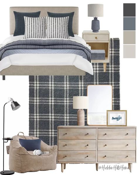 Nathan James Aspen Metal Leather … curated on LTK Boys Bedding Ideas, Pottery Barn Boys Bedroom, Boys Room Bedding, Mens Bedding, Young Mans Bedroom Ideas, Boy Room Bedding, Grey Boys Rooms, Gray Upholstered Bed, Boys Bedroom Colors