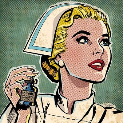 RNTraumaQueen♛ on Twitter: "Nurses who eat their young: a thread." Nurse Vintage Illustration, Nurse Pop Art, Vintage Nurse Art, Nurse Illustration Art, Nurse Art Illustrations, Nurse Painting, Pop Art Inspiration, Nurse Illustration, Nurse Poster