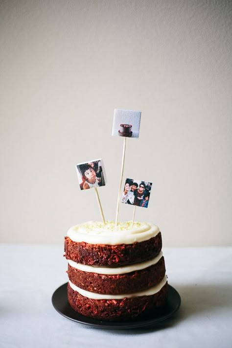 Marshmallow Cake, Cake With Photo, Instagram Cake, Just Cakes, Cake Servings, Sweet Cakes, Cake Creations, Pretty Cakes, Cute Cakes