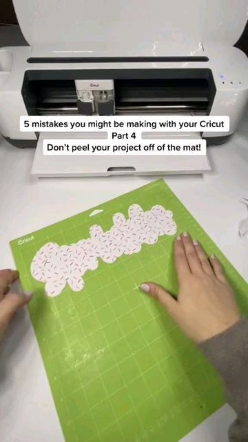 Cricut Hacks | Crafts | DIY on Instagram: "Are you making this mistake? 🤔 Tag your friends. Also, if you still haven't gotten the discounted 100K fonts bundle offer, comment "Fonts". -------- Follow @cricuthackers for daily content on the best tips and tricks for cricut lovers. Turn the save button black 🖤 Daily reminder: You're doing great. It's okay to make mistakes sometimes ♡ The video belongs to @cricutcally (tiktok) Kindly follow the creator tagged. ------- #craft#crafts#cricut#cricut Sarah Maker, Cricut Air 2, Crafts Cricut, You're Doing Great, Cricut Hacks, Cricut Air, Cricut Tips, Maker Project, Cricut Craft