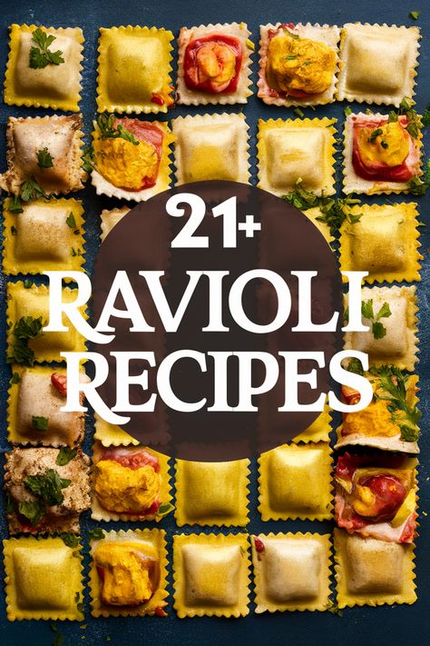 Christmas Tree Ravioli, Homemade Sausage Ravioli, How To Make Ravioli Filling, Beef Ravioli Filling Recipe, Homemade Ravioli Recipe Filling, Meat Ravioli Recipe, Four Cheese Ravioli Recipe, Breaded Ravioli, Ravioli Filling Recipe