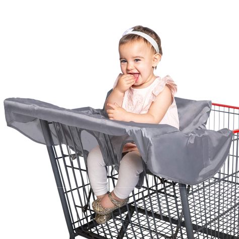 J.L. Childress Healthy Habits by Shopping Cart and High Chair Cover Lightweight Compact Washable Cover to Protect Baby and To Shopping Cart Seat Cover, Baby Shopping Cart Cover, Toddler High Chair, High Chair Cover, Baby Shopping Cart, Baby Trolley, Wooden High Chairs, Shopping Carts, Shopping Cart Cover