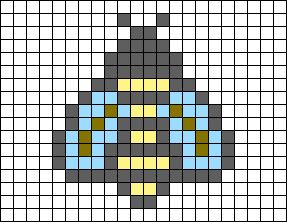 Tiny Alpha Pattern, Tiny Pixel Art Templates, Sock Kitten, Easy Perler Bead Patterns, Tiny Cross Stitch, Easy Pixel Art, Pixel Art Templates, Perler Bead Templates, Pixel Drawing