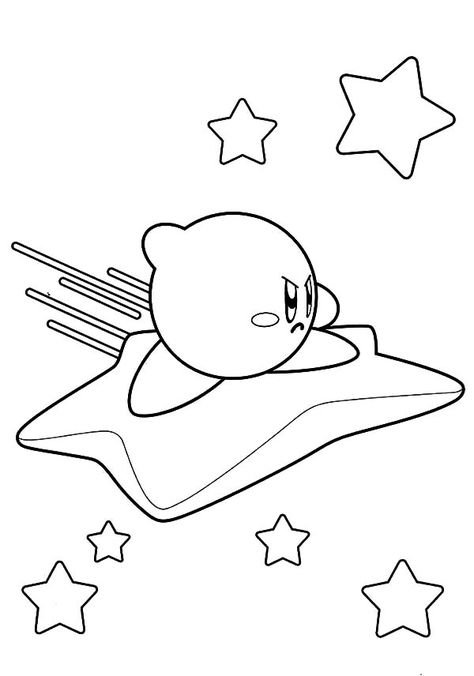 Kirby Riding Star Coloring Pages : Kids Play Color Tractor Coloring Pages, Kirby Star, Star Coloring Pages, Printable Star, Cartoon Coloring Pages, Flower Coloring Pages, Coloring Book Art, Cute Coloring Pages, Animal Coloring Pages