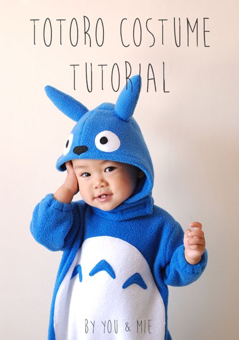 déguisement Totoro Totoro Costume, Totoro Diy, Totoro Party, Meme Costume, Halloween Infantil, Diy Kostüm, Costume Tutorial, Cosplay Tutorial, Party Fun