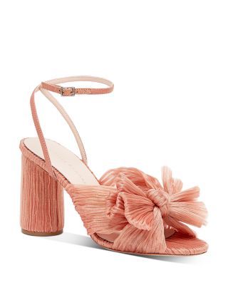 High Heel Sandals Outfit, Heels Bow, Heel Sandals Outfit, Designer Shoes Heels, Bow High Heels, Formal Heels, Loeffler Randall, Footwear Design Women, Pink Shoes