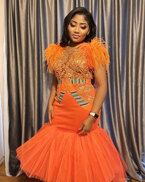 Venda Traditional Dresses, Venda Traditional Attire, Xhosa Attire, South African Traditional Dresses, African Bridal Dress, African Traditional Wear, Black Women Dress, Shweshwe Dresses, Traditional African Clothing