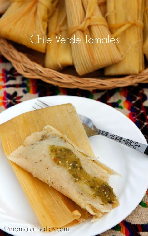 Authentic Tamales Recipe, Spicy Green Sauce, Tamale Recipes, Homemade Tamales Recipe, Tamales Recipe Pork, Mexican Tamales, Tamales Recipe, Homemade Tamales, Pork Tamales