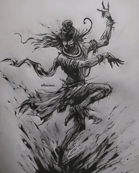 In the dance of destruction, there is creation. #lordshiva #divineart . . . . . . . #shiva#mahadev#harharmahadev#nataraja #shivaparvati#sketch#indianart#spiritualart#love#instagood#artwork Shiva Sketch Pencil, Shiva Drawing Sketches, Nataraja Painting, Shiva Drawing, Shiva Sketch, Sketches Pencil, Art Sketches Pencil, Ganesha Pictures, Charcoal Art