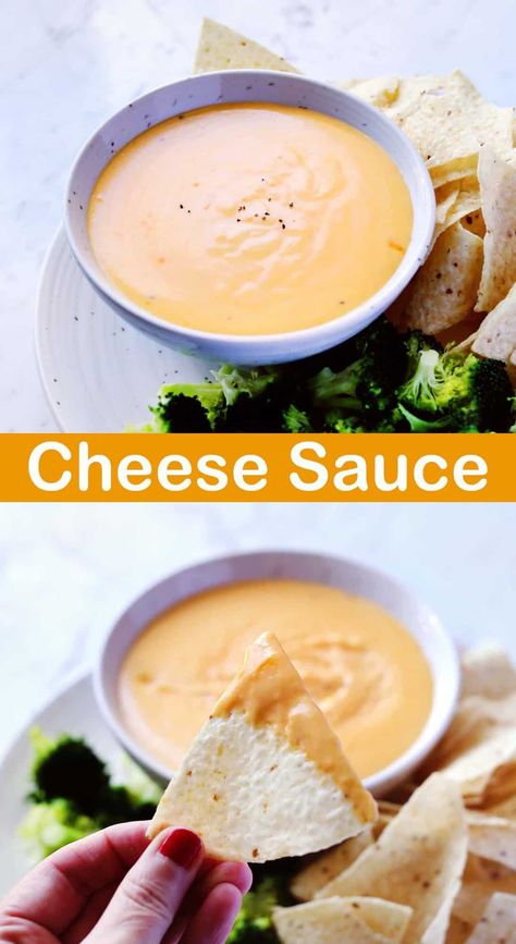 Cheese Sauce - A Beautiful Mess Beer Cheese Fondue, Homemade Cheese Sauce, Roasted Sprouts, Cheese Sauce Recipe, A Beautiful Mess, Homemade Cheese, Gravy Recipes, Beautiful Mess, Cheese Sauce