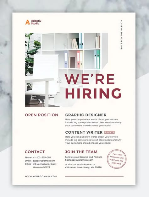 Job Advertisement Poster, Hr Banner, Recruitment Advertisement, Recruitment Flyer, Recruitment Poster Design, Beauty Branding Design, Hiring Flyer, Hiring Poster, Promotion Flyer