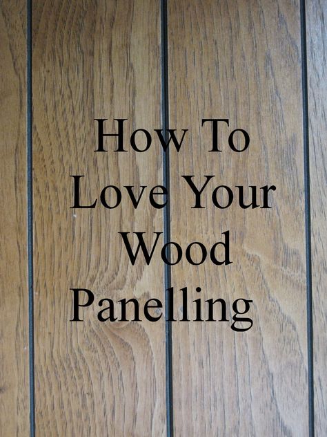 This End Up: How To Love Your Wood Panelling Wood Panel Bedroom Makeover, Vintage Wood Paneling Decor, How To Make Paneling Look Like Shiplap, How To Decorate With Paneled Walls, Decorating A Room With Wood Paneling, Ideas For Paneling Walls, Chair Rail Paneling Ideas, How To Update Wood Paneling, Ways To Update Wood Paneling