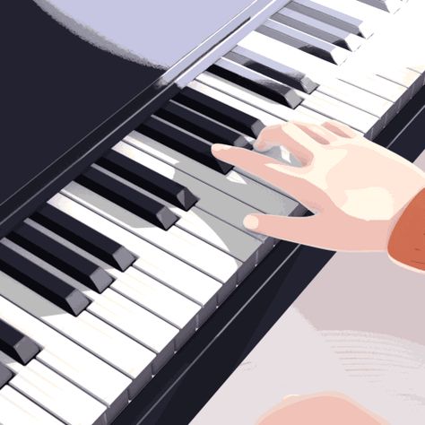 Music Animation, Music Keyboard, Animation Artwork, Gif Pictures, Beautiful Gif, Animation Design, Aesthetic Gif, Site Design, Support Team