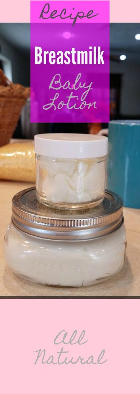 DIY: Fantastic Breast Milk Lotion Recipe for Baby - A Little CrunchyA Little Crunchy Breastmilk Lotion For Baby, How To Make Breastmilk Lotion, Baby Lotion Diy, Breastmilk Lotion, Breastmilk Uses, Breastmilk Recipes, Diy Lotion Recipe, Homemade Baby Gifts, Savon Diy