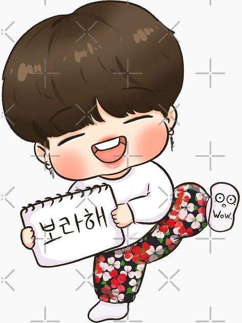 Bts Chibi Cute Jimin, Jimin Cartoon, Bts Cartoon, Anime Bts, Chibi Bts, Bts Army Logo, Easy Love Drawings, Jimin Fanart, Park Jimin Cute