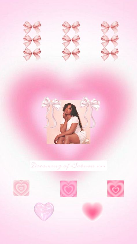 Dreaming of Saturn… #saturn #sza #dreamingonsaturn #pinksza #pink #aestehthic #coquette #coquetteaesthetic Pink Saturn, Sza Aesthetic, Phone Inspiration, Pink Wallpaper, Pink Aesthetic, Aesthetic Wallpapers, Wall, Pink