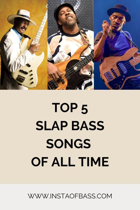 Check out the top 5 slap bass songs of all time! #musician #music #guitar #bassguitar #livemusic Bass Songs, Larry Graham, Bass Lines, Music Guitar, Mind Blowing, Bass Guitar, Mind Blown, Live Music, All About Time