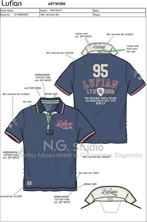 CASUAL & SPORTSWEAR MEN - WOMEN by Giuseppe Zagonia at Coroflot.com Cool Polo Shirts, Polo T Shirt Design, Sportswear Men, Polo Shirt Design, Polo Design, Flat Sketches, Cheer Shirts, Technical Drawings, Tech Pack