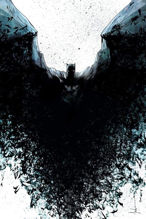 The Batman by Jock Batman Variant, Dc Artwork, Bob Marley Painting, Batman Pictures, Batman Poster, Comic Book Artwork, Batman Wallpaper, Batman Comic Art, Batman Universe