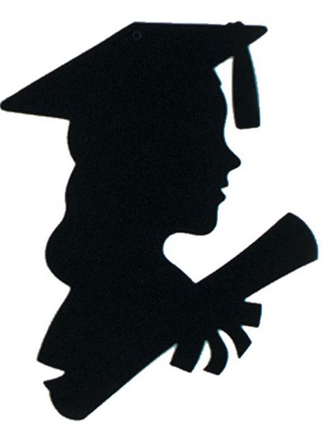 Female Silhouette Graduate Clipart - ClipArt Best Graduate Silhouette, Graduation Cakes, Black Silhouette, Graduation Party Ideas, Graduation Cards, Graduation Ideas, Graduation Cap, Grad Party, Graduation Party