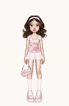 dollette coquette old money everskies avi avatar outfit fashion inspo gal gyaru Coquette Old Money, Bratz Doll Outfits, Dollette Coquette, Everskies Outfits, Bratz Inspired Outfits, Fashion Gal, Bella Hadid Outfits, Preformance Outfits, Pink Fits