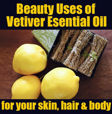 Top 6 Beauty Benefits of Vetiver Essential Oil - beautymunsta - free natural beauty hacks and more! Vetiver Essential Oil Benefits, Esential Oils, Vetiver Oil, Vetiver Essential Oil, All Natural Deodorant, Natural Beauty Hacks, Lavender Tea, Essential Oil Benefits, Skin Redness