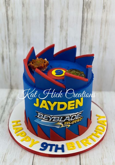 Beyblade Theme Birthday Party, Beyblade Birthday Party Cakes, Beyblade Cake Ideas, Bey Blades Birthday Party Ideas, Beyblade Birthday Cake, Bayblade Cakes, Beyblades Cake, Beyblade Cake, Beyblade Birthday Party