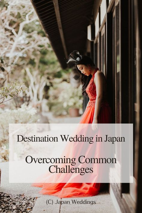 Planning a destination wedding in Japan is a dream come true for many couples. The rich culture, stunning landscapes, and timeless traditions make it an enchanting choice. However, like any wedding planning process, there are unique challenges to consider. Wedding In Japan, Japan Tips, Bilingual Wedding, Japan Wedding, Dream Destination Wedding, Stunning Landscapes, A Dream Come True, Planning Process, Budget Wedding