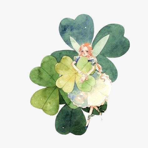 green,clover,decorative painting,decorative,painting Clover Fairy, Clover Painting, Green Clover, Clover Green, Png Transparent Background, Flower Fairy, Png Transparent, Decorative Painting, Png Images