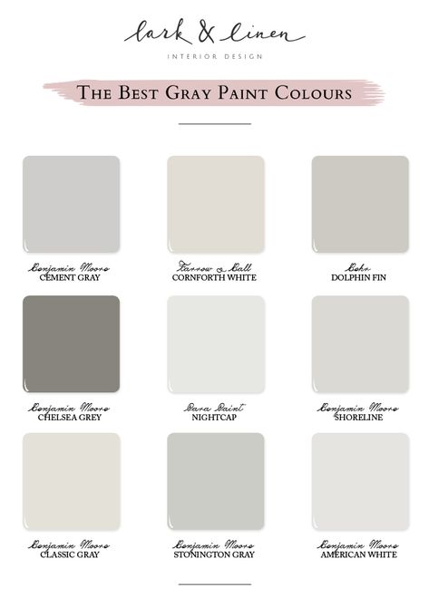 Best Paint Colours Bm Shoreline, Benjamin Moore Cement Gray, Interior Paint Colors For Living Room, Best Gray Paint, Best Gray Paint Color, Gray Paint Colors, Benjamin Moore Gray, Interior Paint Colors Schemes, Best Interior Paint