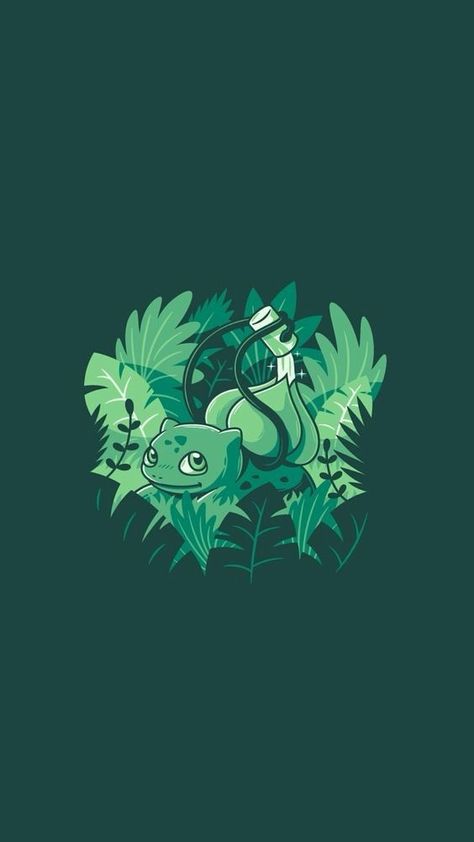 Pokemon Wallpapers Aesthetic, Iphone6 Wallpaper, Wallpapers Aesthetic Black, Pokémon Wallpapers, Pokemon Green, Hello Wallpaper, Minimalist Wallpaper Phone, Green Aesthetic Wallpaper, Green Pokemon